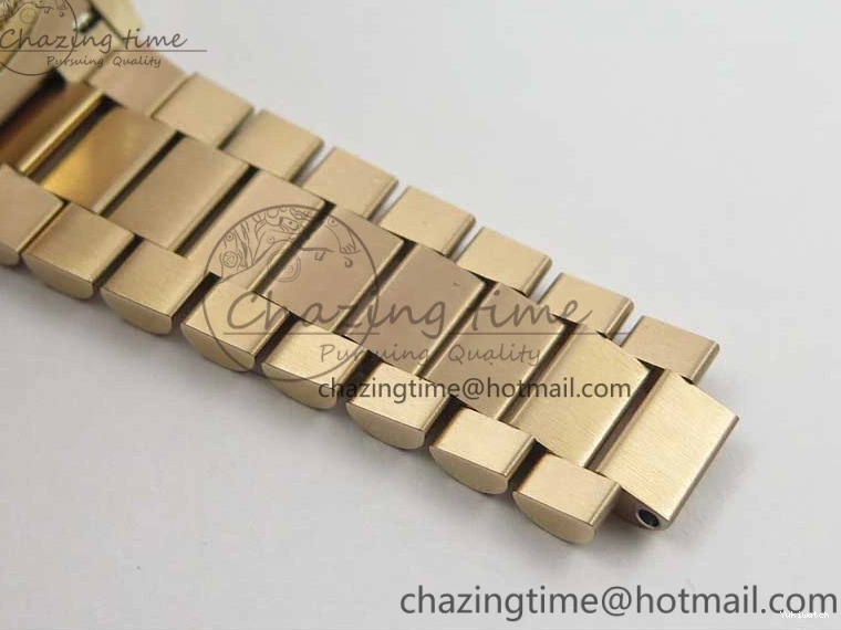Day-Date Dial President RG on 128239 MOP Best Bp Edition Maker White Crystral Markers 36 Bracelet RG 0715